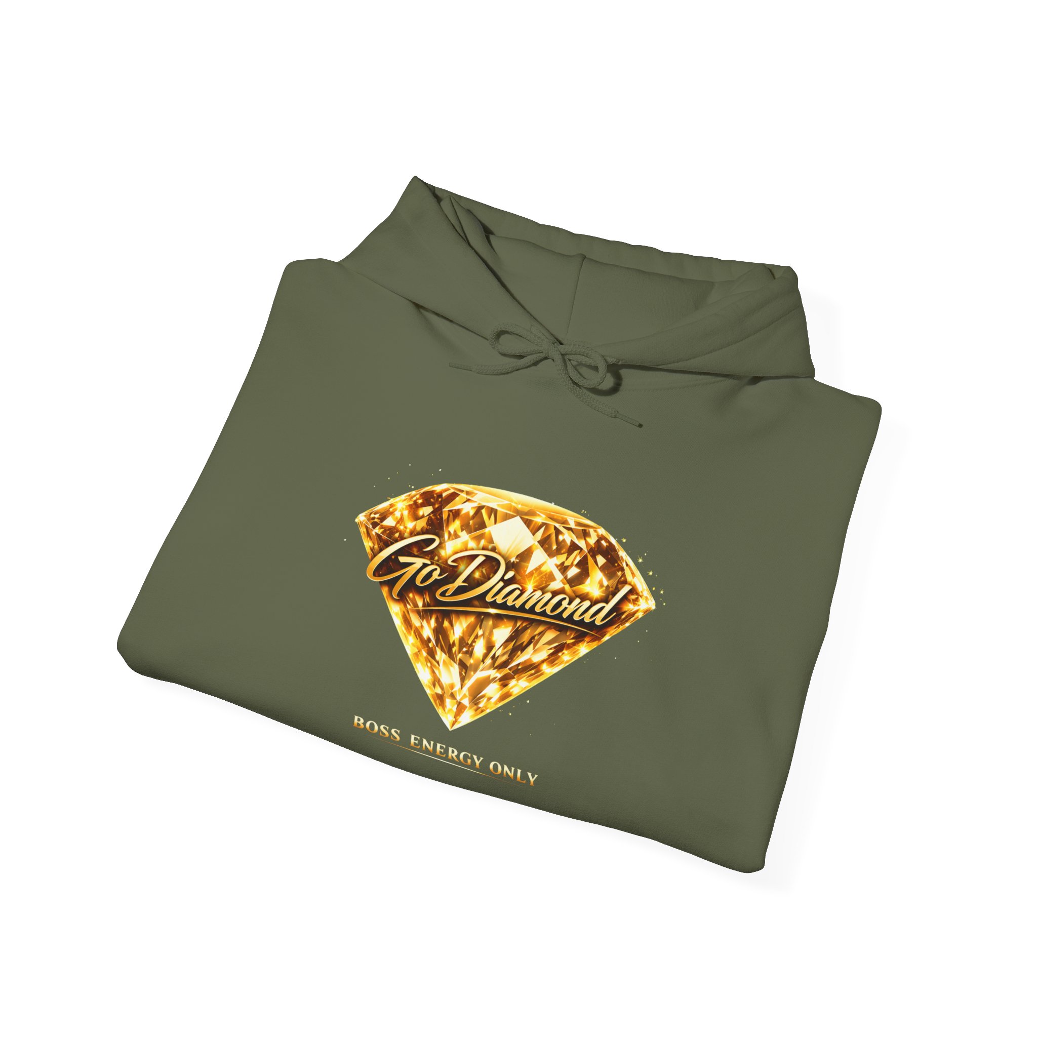 Diamond Logo Hoodie — "Go Diamond" Graphic Pullover - Image 15