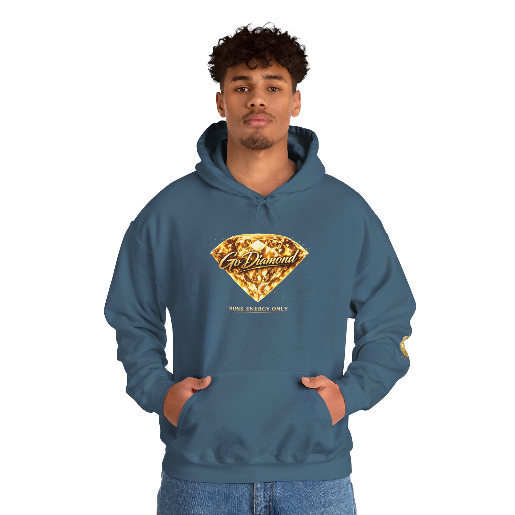 Diamond Logo Hoodie — "Go Diamond" Graphic Pullover - Image 28