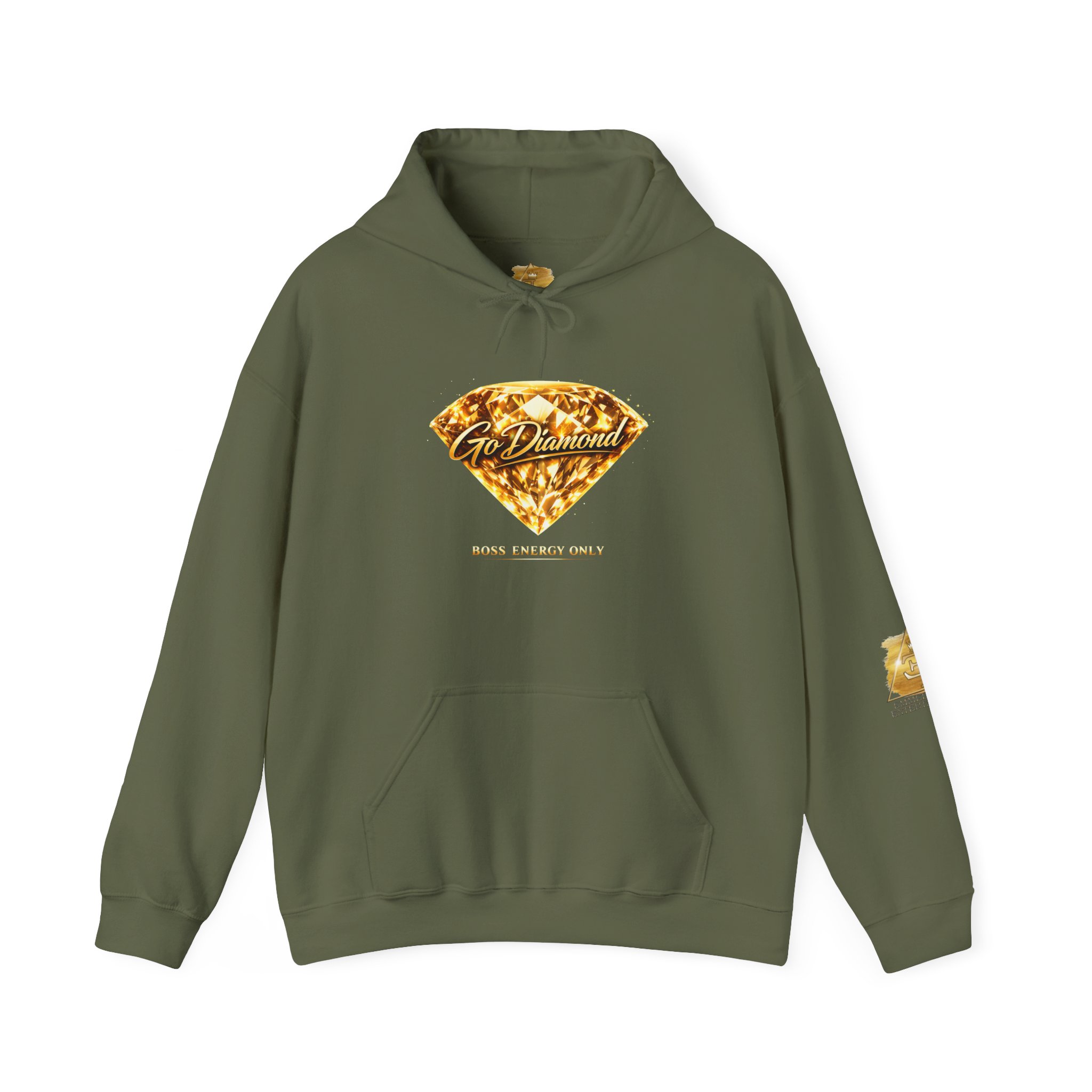 Diamond Logo Hoodie — "Go Diamond" Graphic Pullover - Image 12